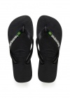 HAVAIANAS BRASIL LOGO BLACK/BLACK 456
