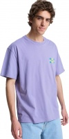 QUICKSILVER QS T-shirt  Evo Blossom Of Peace - tarmac KTA0 - Tarmac